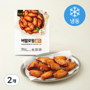 마니커에프앤지 버팔로윙골드 (냉동), 400g, 2팩