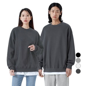 네이븐 남녀공용 오버핏 맨투맨 NA2203M