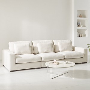 채움 플레노 아쿠아텍스 4인용 소파 + 전용쿠션 3p 세트 방문설치