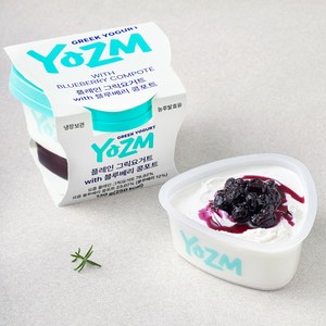 요즘 플레인 그릭요거트 with 블루베리 콩포트, 130g, 1개