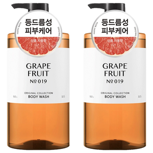해피바스 오리지널 컬렉션 자몽 바디워시, 910g, 2개