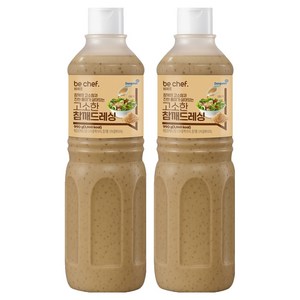 비셰프 고소한 참깨드레싱, 990g, 2개