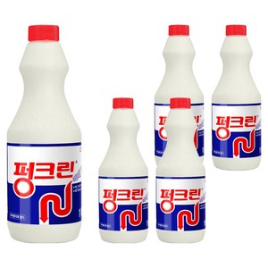 펑크린 배수구세정제, 1L, 5개