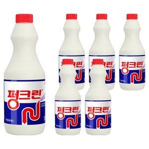 펑크린 배수구세정제, 1L, 6개