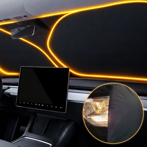 까사재클린 차량용 앞유리 원터치 햇빛가리개, 혼합색상, 142 x 80 c..., 1개