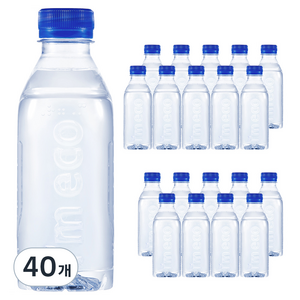 아임에코 가벼운샘 무라벨, 330ml, 40개