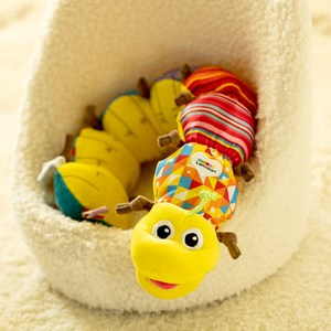 라마즈 뮤지컬 자극 애벌레인형, 60 x 10 x ..., 노랑, 1개