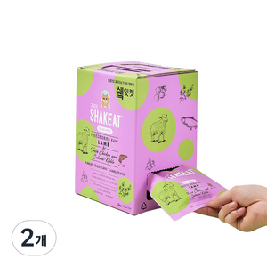 쉨잇 전연령 고양이 파우치 건식사료 15p, 양, 1.2kg, 2개