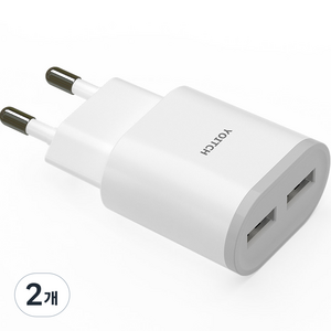 요이치 듀크K 아이폰 갤럭시 2.1A 듀얼 USB 충전기