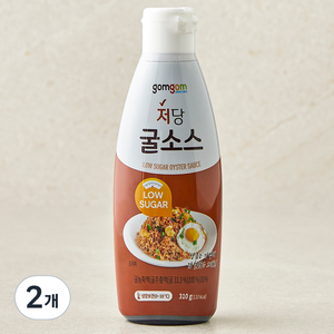 곰곰 저당 굴소스, 310g, 2개