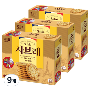 해태 사브레, 252g, 9개