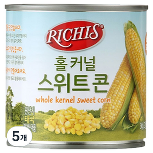 리치스 홀 커널 스위트 콘, 340g, 5개