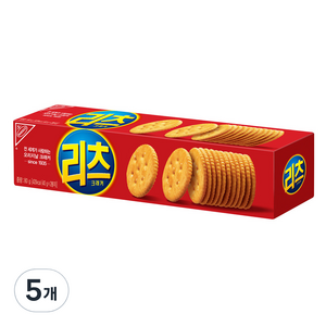 동서식품 리츠 크래커, 80g, 5개