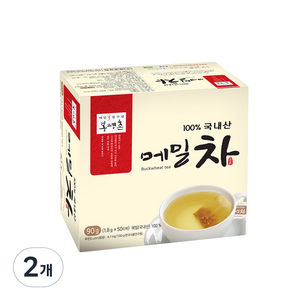 봉평촌 메밀차, 1.8g, 50개입, 2개