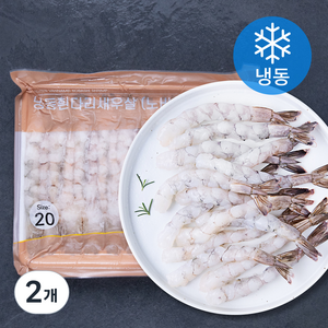 오션스글로벌 튀김용 노바시새우살 20미 (냉동), 450g(20미), 2개