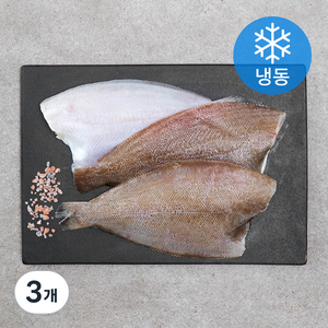 제주 가자미 (냉동), 500g, 3개