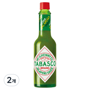타바스코 할라피뇨 핫소스, 60ml, 2개