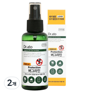 닥터아토 프로텍션 버그라인, 60ml, 2개