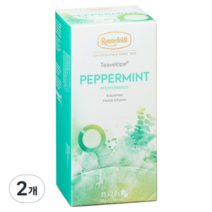 로네펠트 티벨롭 페퍼민트차, 2g, 25개입, 2개