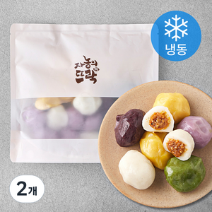 자농의뜨락 오색송편 (냉동), 320g, 2개