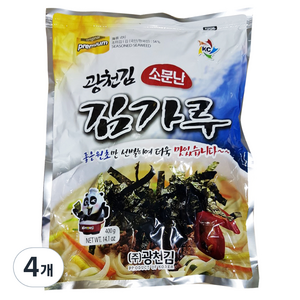 광천김 소문난 김가루, 400g, 4개