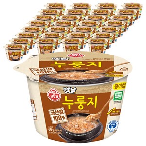 오뚜기옛날 구수한 누룽지, 60g, 32개