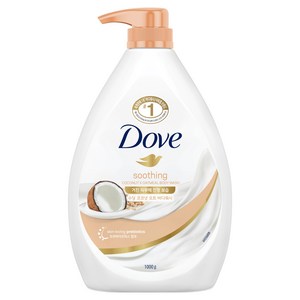 도브 수딩 코코넛 오트 바디워시, 1kg, 1개