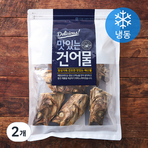 해맑은푸드 육수용 명태머리 (냉동), 2개, 300g