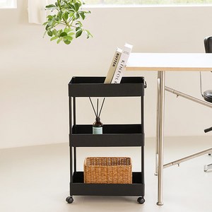 모던데일 무빙 수납선반 트롤리