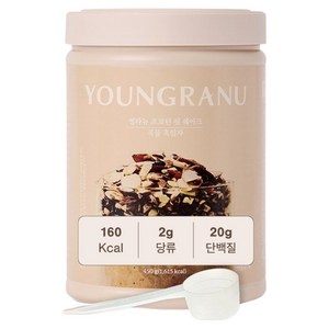 영라뉴 대용량 프로틴 핏 쉐이크 곡물흑임자맛, 450g, 1개