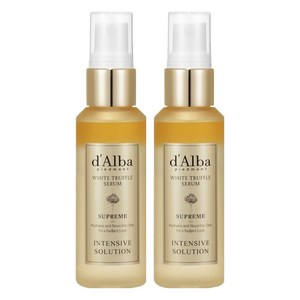 [비건뷰티] 달바 화이트 트러플 수프림 인텐시브 세럼, 50ml, 2개