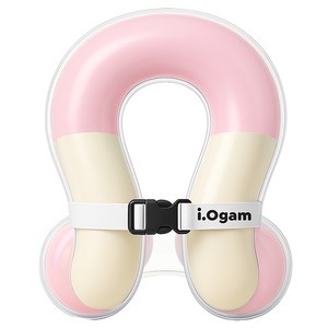 아이오감 넥튜브 유아구명조끼, 핑크, S, 1개