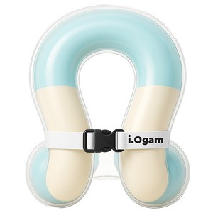 아이오감 넥튜브 유아구명조끼, 블루, M, 1개