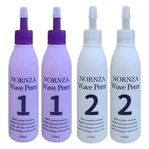 노른자 웨이브펌 파마약 1제 1 + 2제 세트, 150ml, 2개