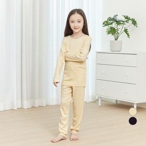 롤리트리 아동용 레이온스판 골지 실내복 상하의 세트