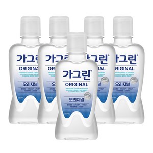 가그린 오리지널 구강청결제, 250ml, 5개