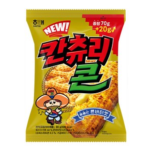 해태제과 뉴 칸츄리콘 콘버터맛, 90g, 1개