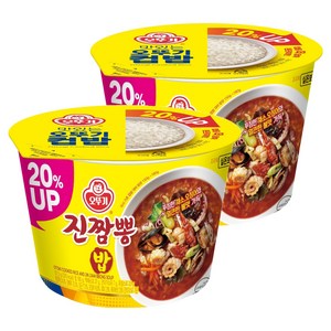오뚜기 컵밥 진짬뽕밥, 217.5g, 2개