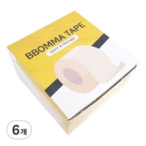 뽀마 스포츠테이프 스킨 5cm x 5m, 1개입, 6개