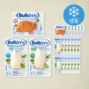 벌키니 닭가슴살 스키니 100g x 3종 x 7개입 세트 (냉동)