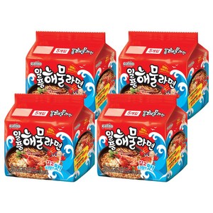 팔도일품 해물라면 115g, 20개