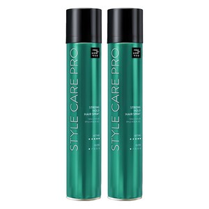 미쟝센 스타일케어 프로 스트롱홀드 헤어스프레이, 300ml, 2개