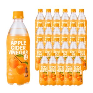 클룹 애사비소다 제주감귤 제로음료, 500ml, 24개