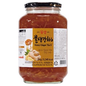 꽃샘 꿀생강차 에스