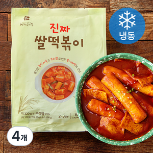 영자어묵 진짜 쌀떡볶이 (냉동), 500g, 4개