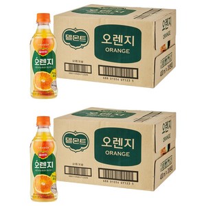 델몬트 오렌지, 400ml, 40개