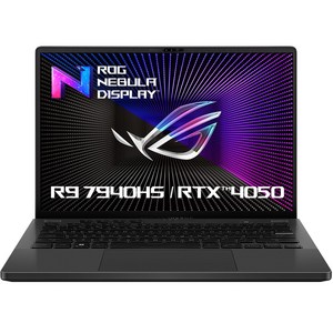 에이수스 2023 ROG 제피러스 G14 라이젠9 라이젠 7000 시리즈 지포스 RTX 4050, Eclipse Gray, 512GB, 16GB, Free DOS, GA402XU-N2055