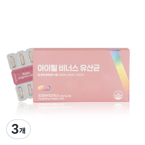 아이힐 비너스 유산균, 30정, 3개