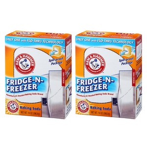 암앤해머 프리지앤프리저 베이킹소다, 396.8g, 2개