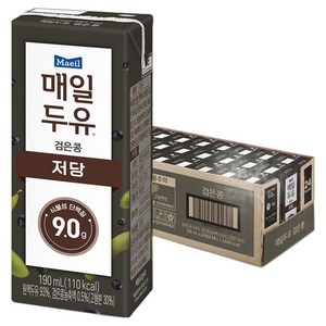 매일두유 검은콩, 190ml, 24개